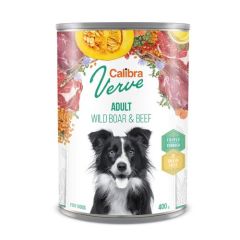 Calibra Dog GF Verve Adult Boar & Beef (Scatolette) 6 x 400 gr