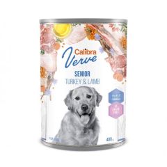 Calibra Dog GF Verve Senior Turkey & Lamb (Scatolette) 6 x 400 gr