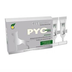 Detergente orecchie Dermoscent Pyoclean Oto per cani e gatti (10 x 5 ml)