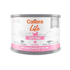 Calibra Cat Life Kitten Chicken (Scatolette) 6 x 200 gr