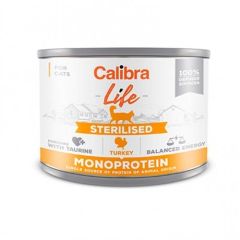 Calibra Cat Life Sterilised Turkey (Scatolette) 6 x 200 gr