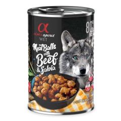 Alpha Spirit Albóndigas con Buey e Salvia 400 gr x 6