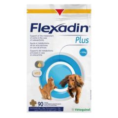 Condroprotettore Flexadin Plus per gatti e cani taglia piccola (90 compresse)