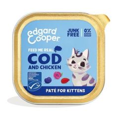 Edgard & Cooper Kitten Cod & Chicken (Lattina) - 16 x 85 gr
