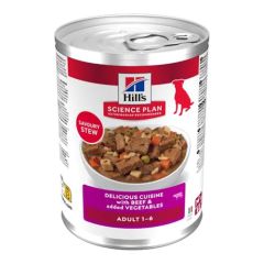 Hill's Canine Adult Stufato di manzo e verdure (Lattine) - 12 x 363 gr