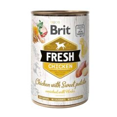 Brit Fresh Chicken With Potato (Scatolette) - 6 x 400 gr