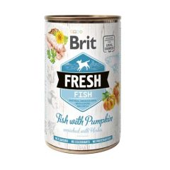 Brit Fresh Fish Pumpkin (Scatolette) - 6 x 400 gr