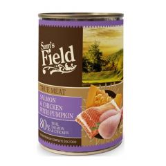 Sam's Field True Meat Salmon & Chicken (Scatolette) - 6 x 400 gr