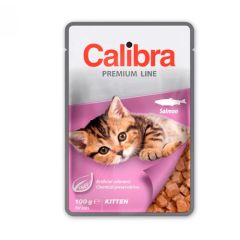 Calibra Cat Kitten Salmon (Bustine) 24 x 100 gr