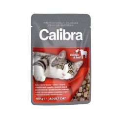 Calibra Cat Chicken Beef (Bustine) 24 x 100 gr