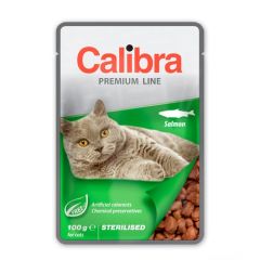 Calibra Cat Sterilised Salmon (Bustine) 24 x 100 gr