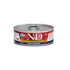 Farmina N&D Quinoa Weight Management Agnello Gatto (Scatolette) 80 gr x 12