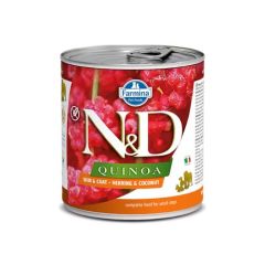 Farmina N&D Quinoa Skin Coat Quaglia (Scatolette) 285 gr x 6