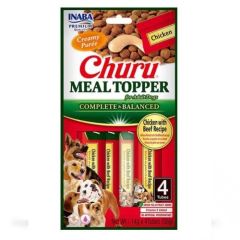 Churu Dog Meal Topper Chicken & Beef - 12 x 56 gr (Envío 3 - 5 giorni)