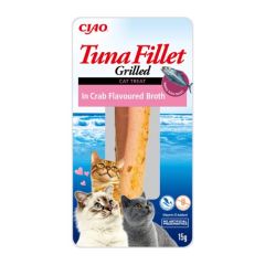Churu Cat Tuna Fillet in Crab Broth - 12 x 15 gr (Envío 3 - 5 giorni)