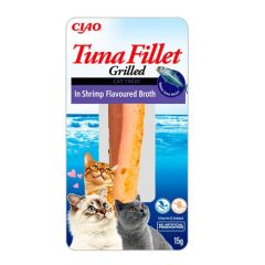 Churu Cat Tuna Fillet in Shrimp Broth - 12 x 15 gr (Envío 3 - 5 giorni)