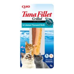 Churu Cat Tuna Fillet in Squid Broth - 12 x 15 gr (Envío 3 - 5 giorni)