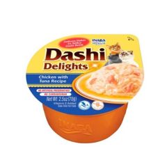 Churu Cat Dashi Delight Chicken with Tuna - 6 x 70 gr