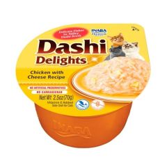 Churu Cat Dashi Delight Chicken & Cheese - 6 x 70 gr