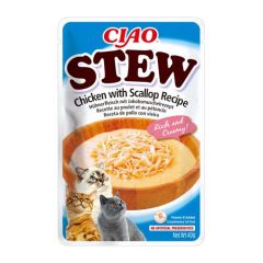 Churu Cat Chicken Stew with Scallop - 12 x 40 gr (Envío 3 - 5 giorni)
