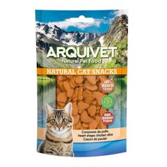 Snack gatto - Cuori di pollo - 50 g Arquivet