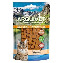 Snack gatto - Dadini di salmone - 50 g Arquivet