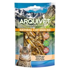 Natural Cat pescetti secchi 50 g (24 confezione/Scatola) Arquivet