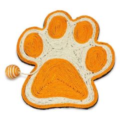 Tiragraffi a impronta corallo con topino 40x36 cm Arquivet