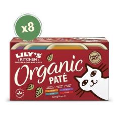 Lily's Kitchen Organic Paté Selection Multipack 8X85 Gr (Spedizione 3 - 5 giorni)