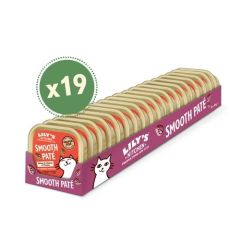 Lily's Kitchen Smooth Paté For Cats Salmon And Chicken With Prawns 19X85 Gr (Spedizione 3 - 5 giorni