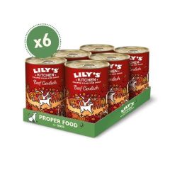 Lily's Kitchen Beef Goulash Tin 6X400 Gr (Spedizione 3 - 5 giorni)