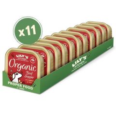 Lily's Kitchen Organic Beef Supper 11X150 Gr (Spedizione 3 - 5 giorni)