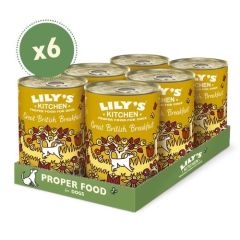 Lily's Kitchen Great British Breakfast Tin 6X400 Gr (Spedizione 3 - 5 giorni)