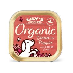 Lily's Kitchen Organic Dinner For Puppies 11X150 Gr (Spedizione 3 - 5 giorni)