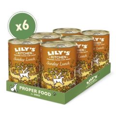 Lily's Kitchen Sunday Lunch Tin 6X400 Gr (Spedizione 3 - 5 giorni)