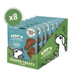 Lily's Kitchen The Mighty Duck Mini Jerky Treats For Dogs 8X70 Gr (Spedizione 3 - 5 giorni)