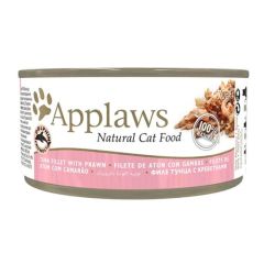 Applaws Cat Scatolette Tonno e gamberetti (70 gr x 24)