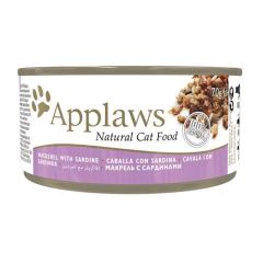 Applaws Cat Scatolette Caballa e Sardine(70 gr x 24)