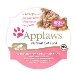 Applaws Cat Terrine Tonno e granchio (60 gr x 10)
