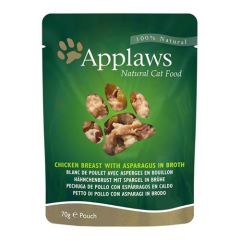 Applaws Cat Bustine Pollo con Asparagi  (70 gr x 12)