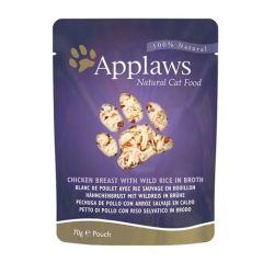 Applaws Cat Bustina Pollo con riso (70 gr x 12)