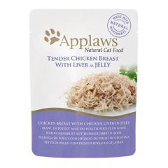 Applaws Cat con pollo e fegato in gelatina (70 gr x 16)