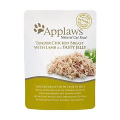 Applaws Cat Bustine Pollo e agnello in gelatina (70 gr x 16)