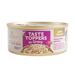Applaws Dog Taste Toppers in Gravy Chicken with Duck (Scatolette) 156 gr x 12