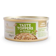 Applaws Dog Taste Toppers in Gravy Chicken with Lamb (Scatolette) 156 gr x 12