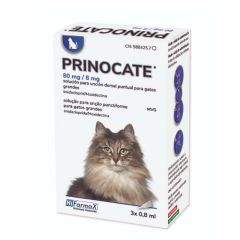 Prinocate Antiparasitario Gatti 0,8 ml (3 pipetas)