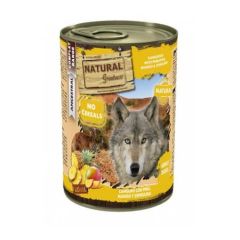 Natural Greatness Dog Canguro con ananas, mango e spirulina (Scatolette) 400g x 6