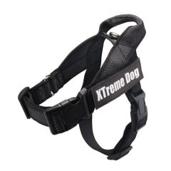 Pettorina Xtreme Classics Dog nera