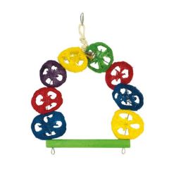 Altalena uccellini multicolore