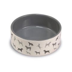 Ciotola ceramica cani